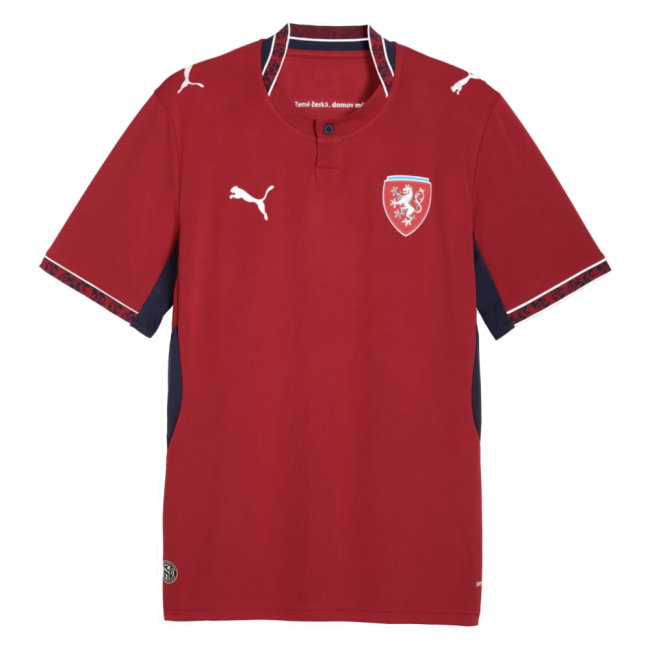2026-2027 Czech Republic Home Shirt (Baros 9)-SoccerKits Hub | Buy Soccer Jerseys Online
